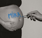 geboortekaartje mika